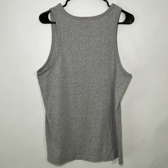 NASA Tank Top Mens Size Medium Gray Aldrin Family Foundation Cotton Poly Blend - Picture 6 of 6